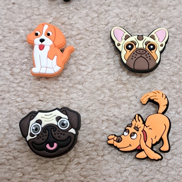Dog Theme Shoe Charms | Set Of 17 | Shoe Decorations Clog Charms - Picture 3 of 7